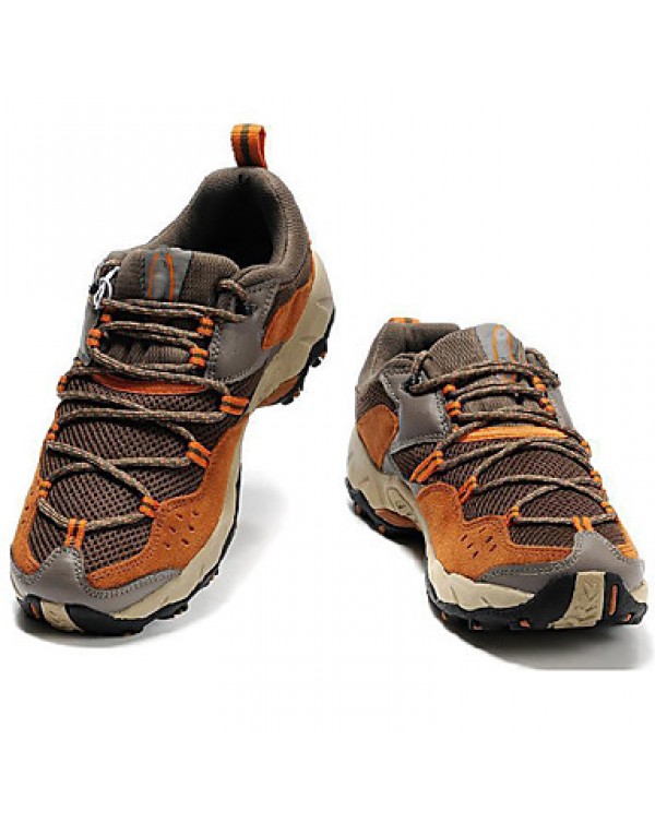 Women's Shoes Tulle Spring / Summer / Fall / Winter Comfort Athletic Shoes Lace-up Orange Hiking